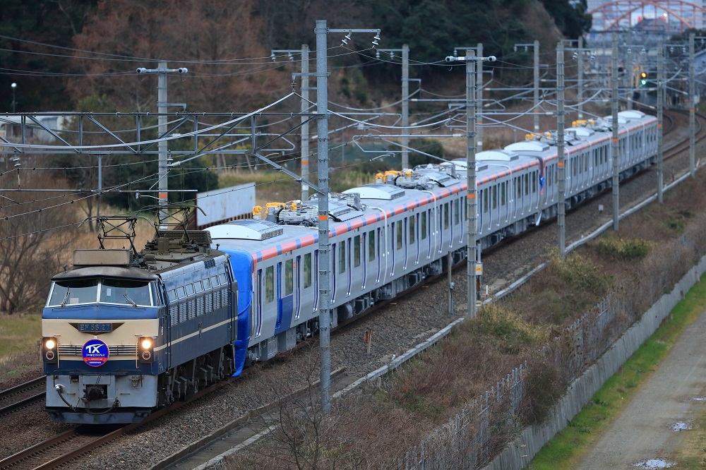 盗鉄　EF66 27 専用　気をつけて！ 流通限定】1/45 トレインミュージアムOJ No.SP 電気機関車 EF66