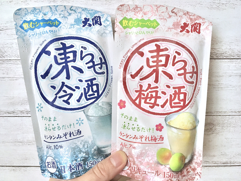 大関　凍らせ梅酒 Amazon.co.jp: 【冷凍庫で手軽に楽しめる】大関 凍らせ梅酒