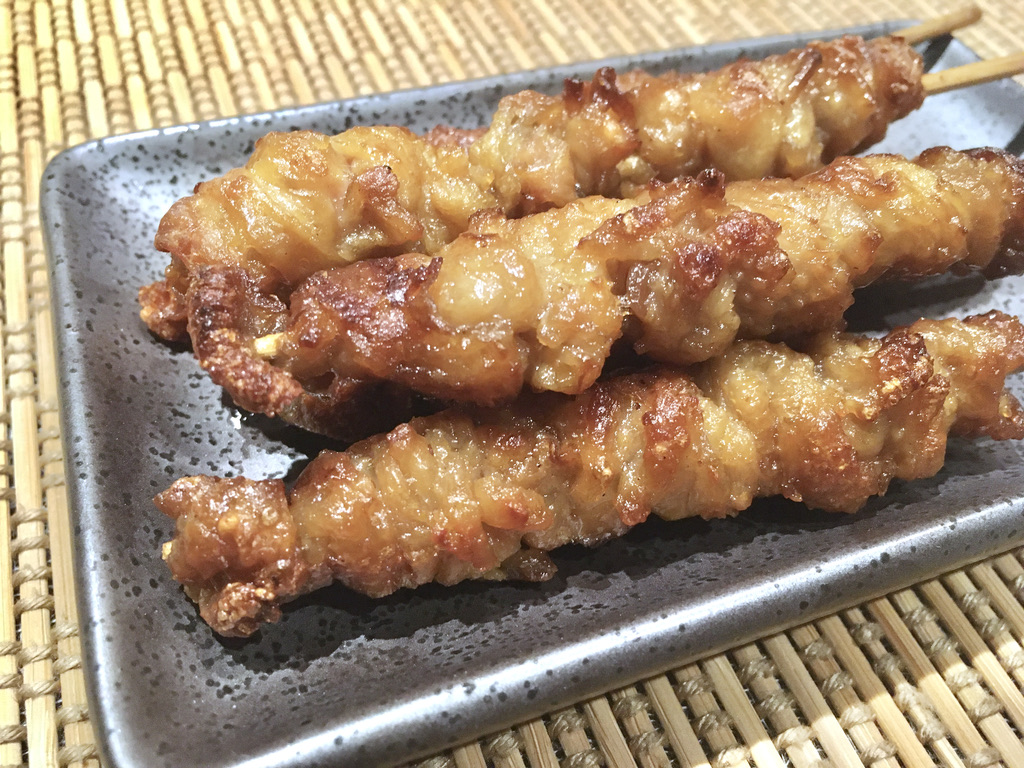 「博多ぐるぐるとりかわ」の出来上がり