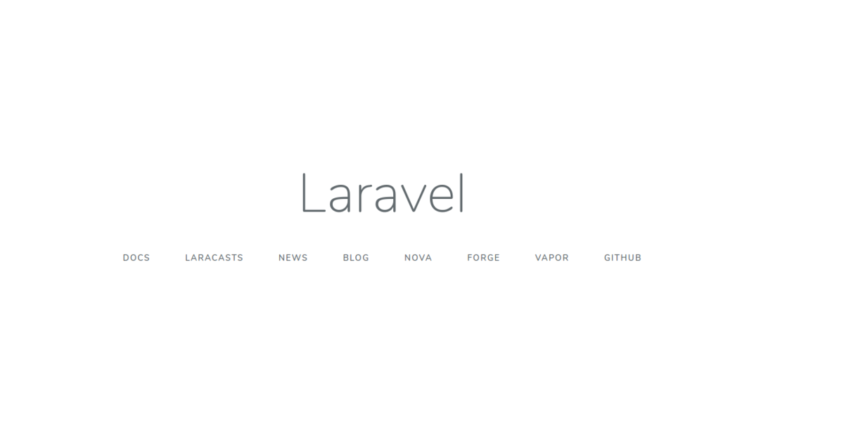 f:id:carametal:20200312224210p:plain Laravel Test Page