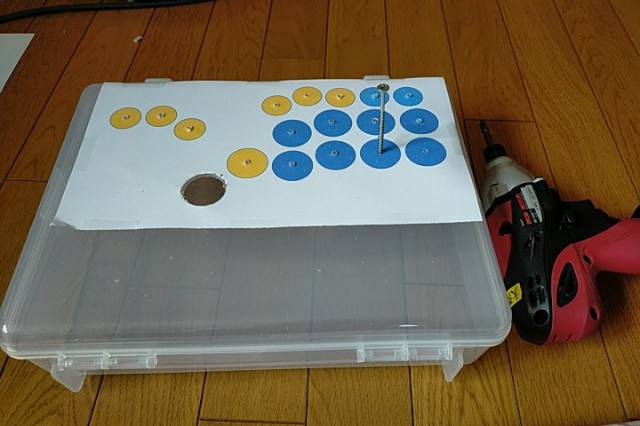 hitbox 自作編②】穴あけ編 アケコン ストⅤ コントローラー