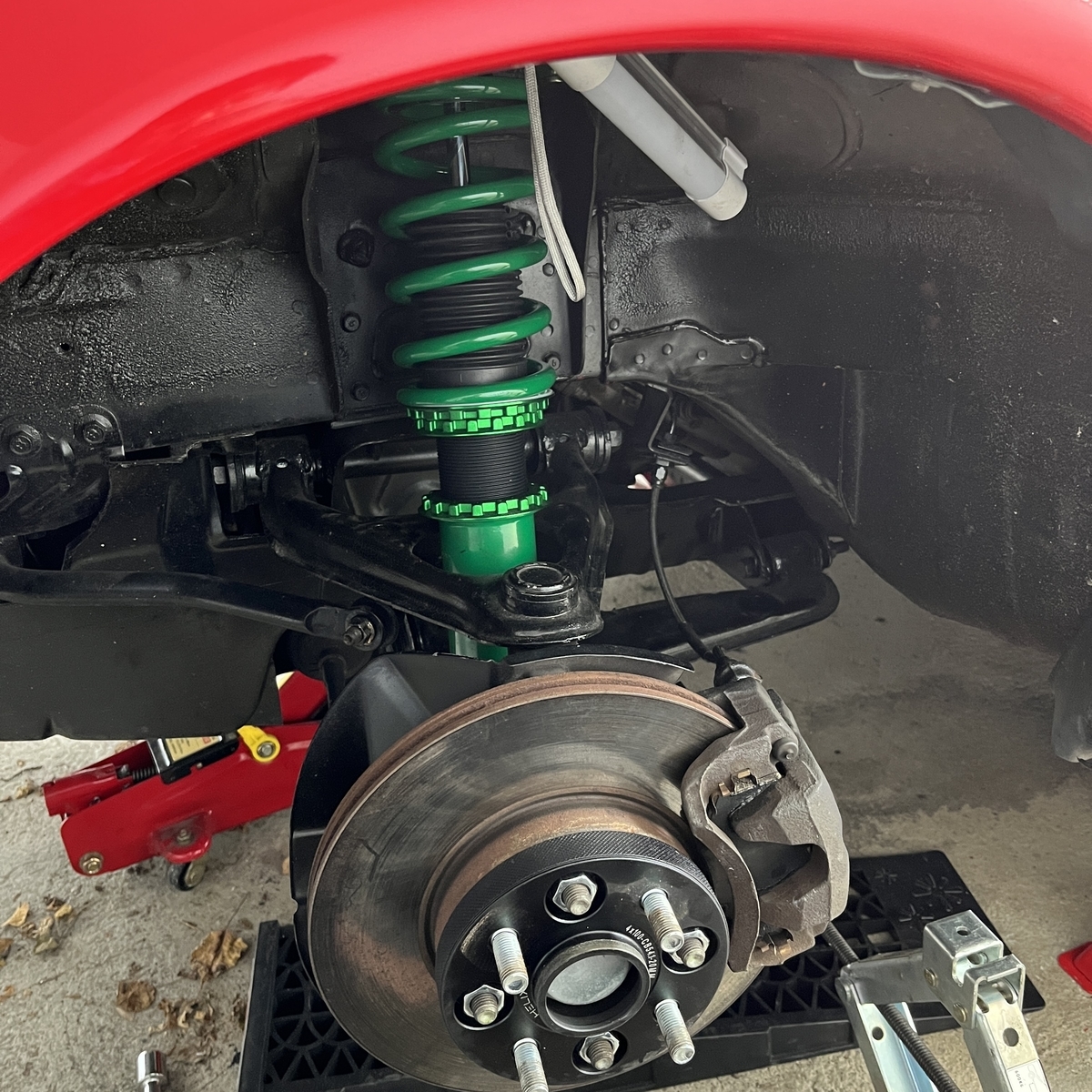 NAロードスター）TEIN FLEX Z 車高調DIY取り付けについて