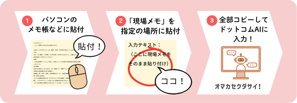 テンプレートの使い方