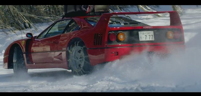 価格1億円!ラリー仕様のフェラーリ F40 で雪山大爆走!動画 - 車好き