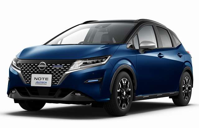 【年中無休】 日産新型ノート】253.7万円!「ノートAUTECHクロスオーバー」2021 ミニカー