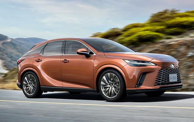 レクサス 年次改良車両 新車外し RX500h フロント リア RX350