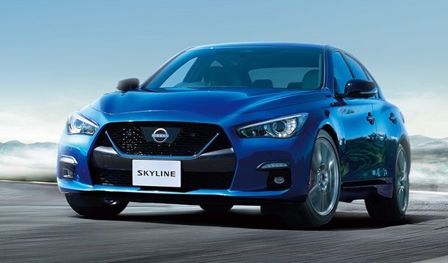 スカイライン 日産オンラインショップ限定 ディープオーシャンブルー
