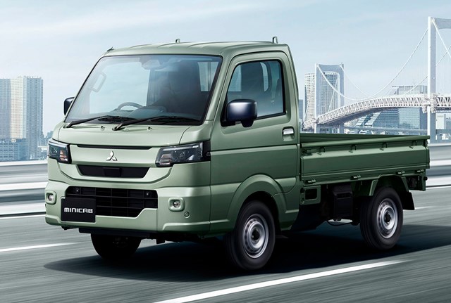 三菱新型ミニキャブトラック】マイナーチェンジ「新デザイン＆デジタル