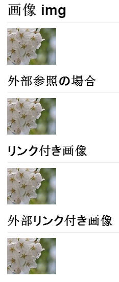 「画像」の場合のプレビューの画像