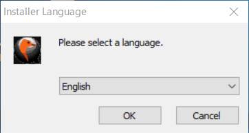 言語選択