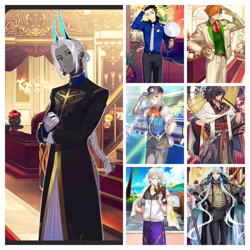 Fgo 4周年 英霊祭装 Garden Of Avalon