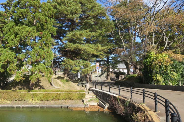 新発田城土橋門跡