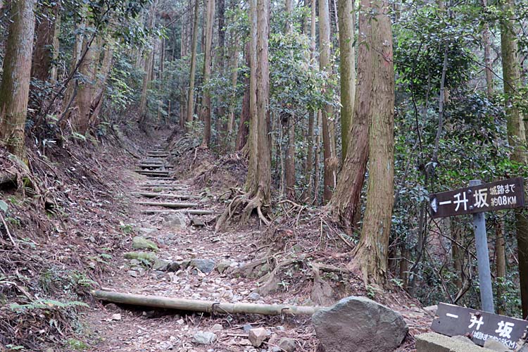 高取城 一升坂