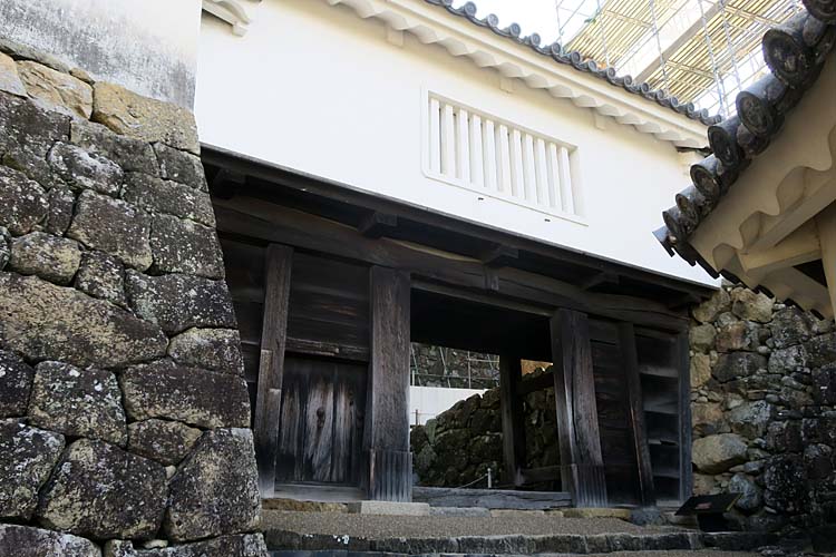 姫路城　はの門