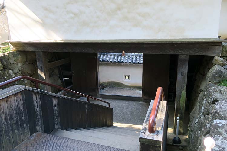 姫路城　はの門