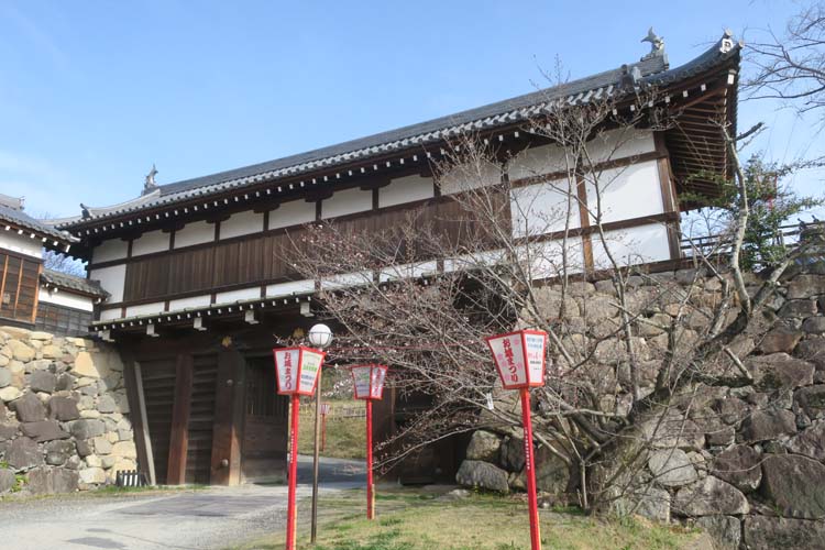 大和郡山城 追手門