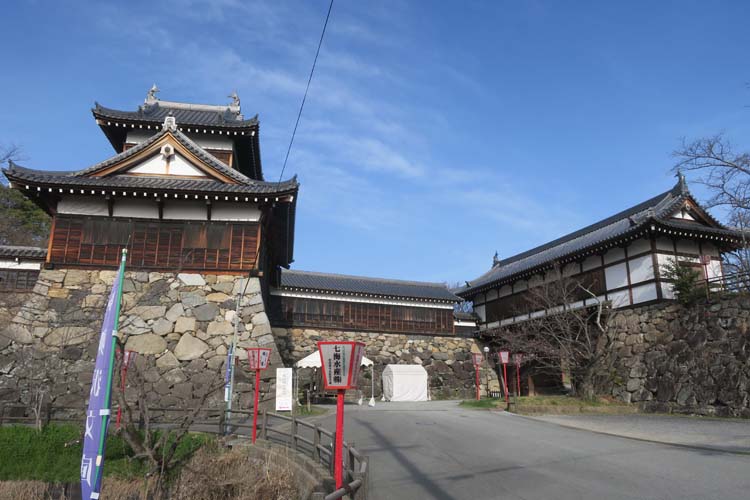 大和郡山城 追手門・追手向櫓
