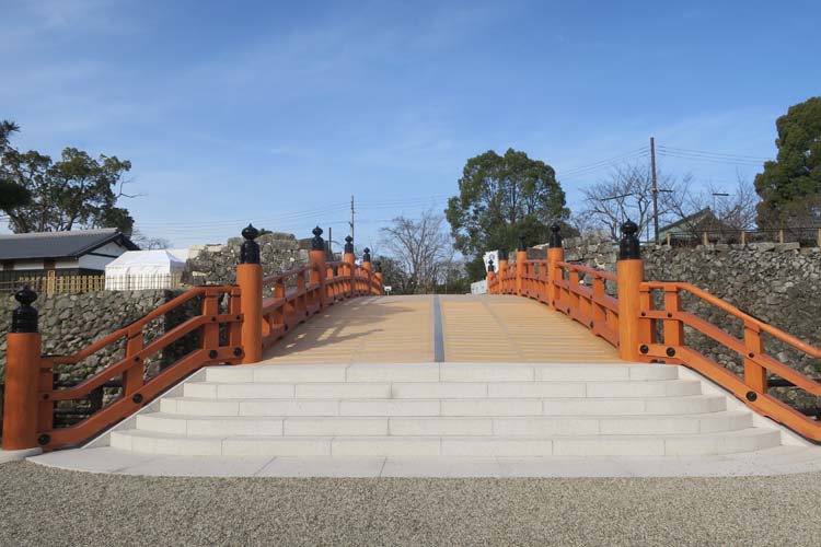 大和郡山城 極楽橋