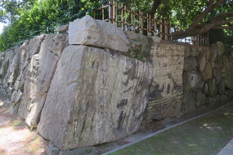 小倉城　虎の門石垣