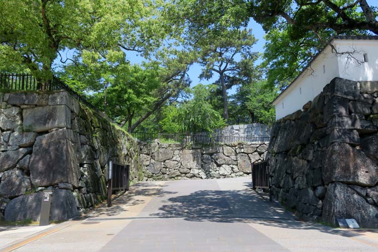 小倉城　大手門跡