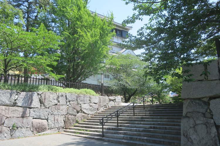 小倉城　槻門跡