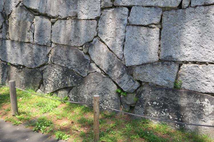 小倉城　槻門石垣