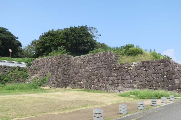 富岡城 百間土手