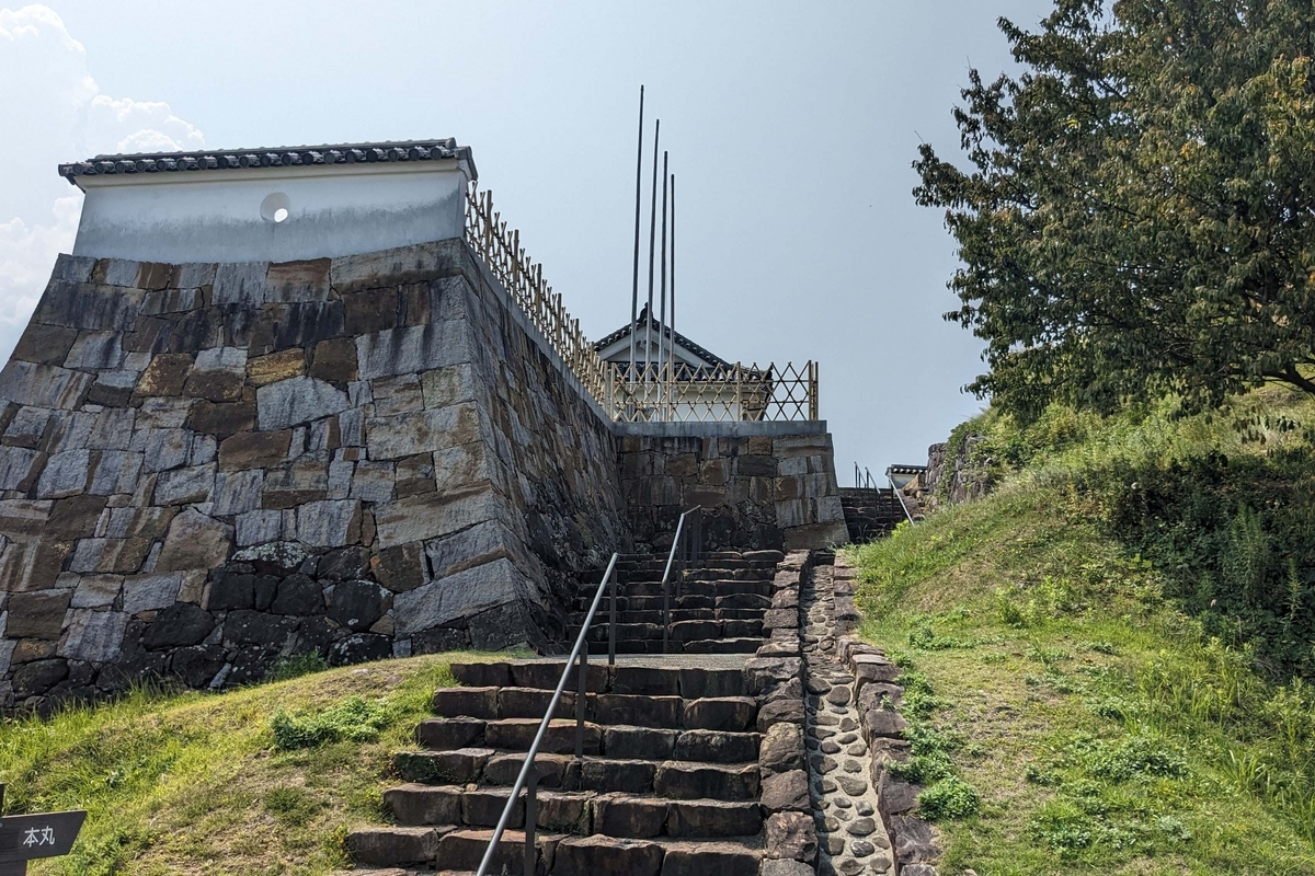富岡城 本丸虎口