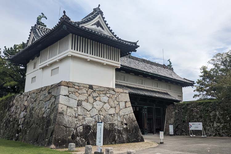 佐賀城　鯱の門