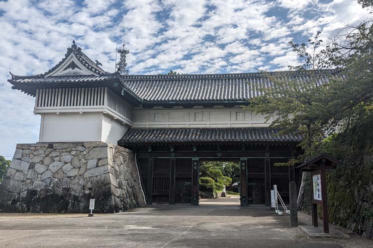 佐賀城　鯱の門
