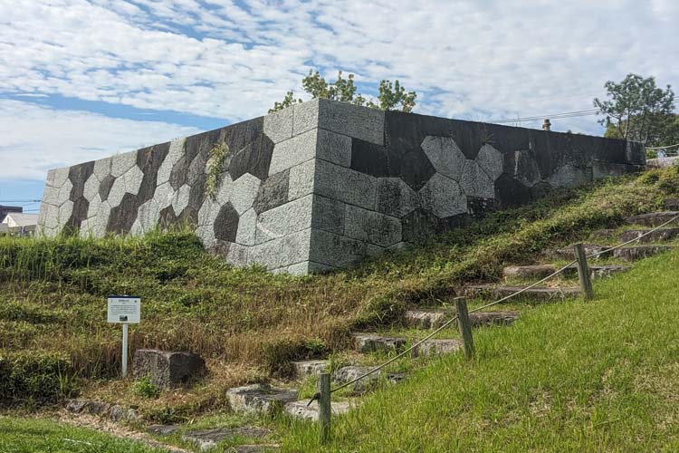 佐賀城　南西隅櫓台