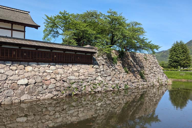 松代城　本丸石垣