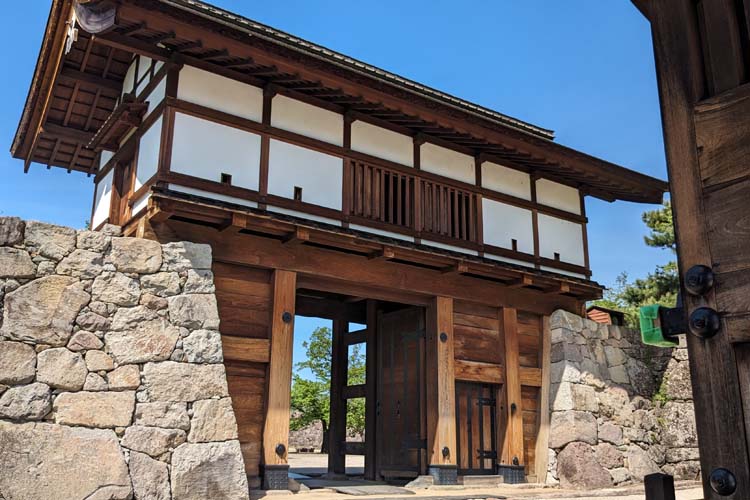 松代城　太鼓門