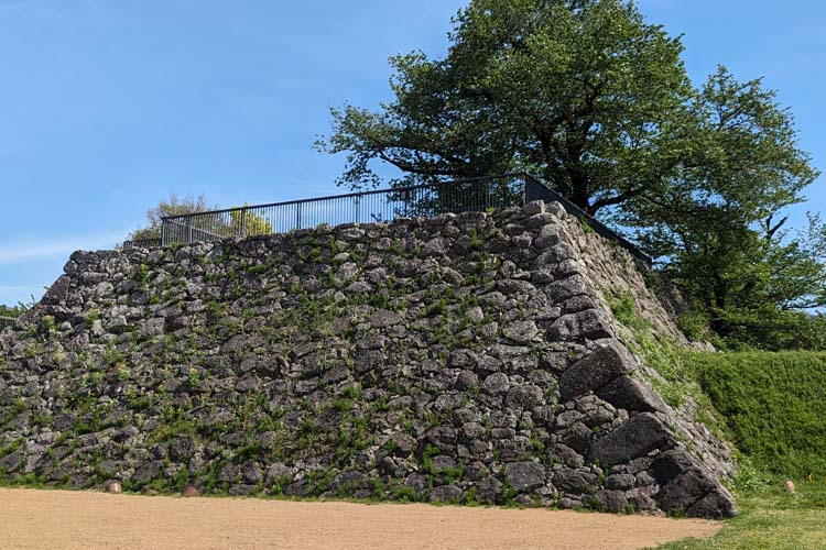 松代城　戌亥の櫓台