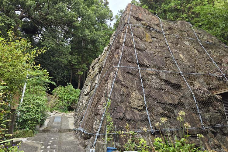 浜田城　中ノ門石垣