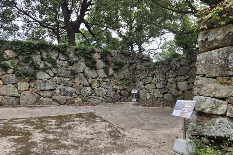浜田城　二の門跡