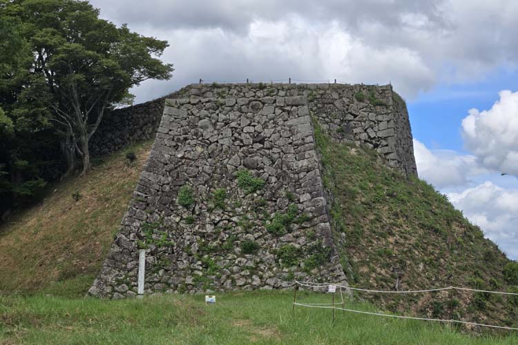 津和野城　人質櫓台石垣