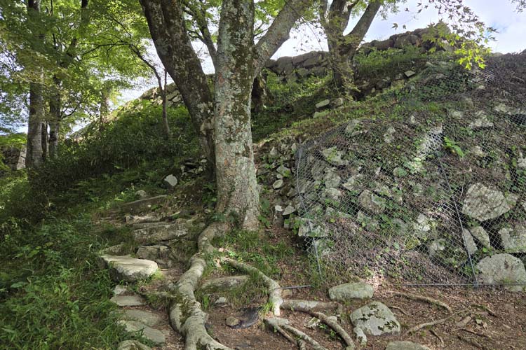 津和野城　三十間台