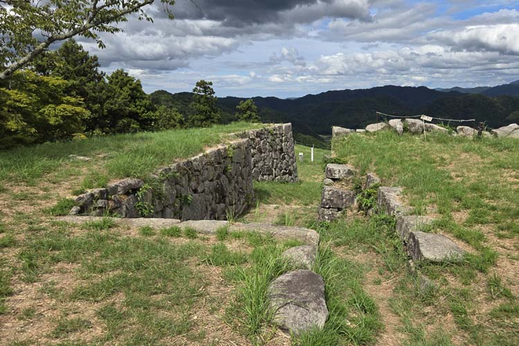 津和野城　内鉄門跡