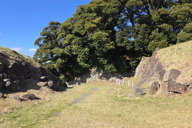 名護屋城　搦手口