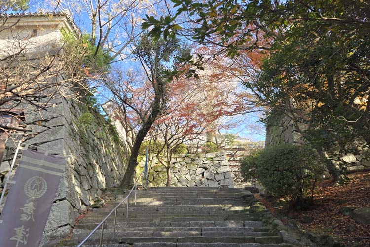 唐津城　総締門跡