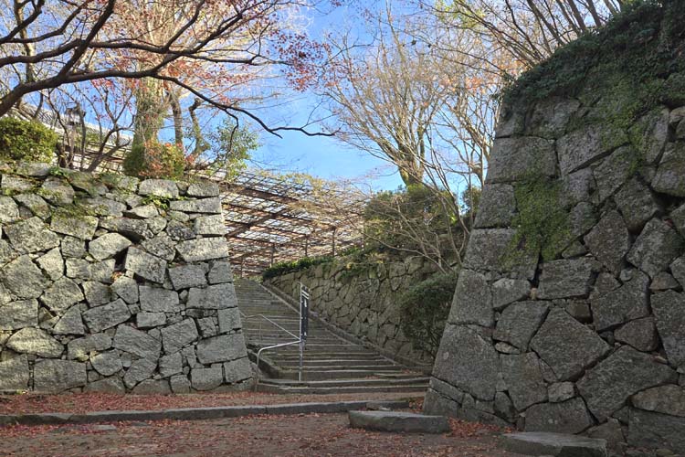 唐津城　総締門跡