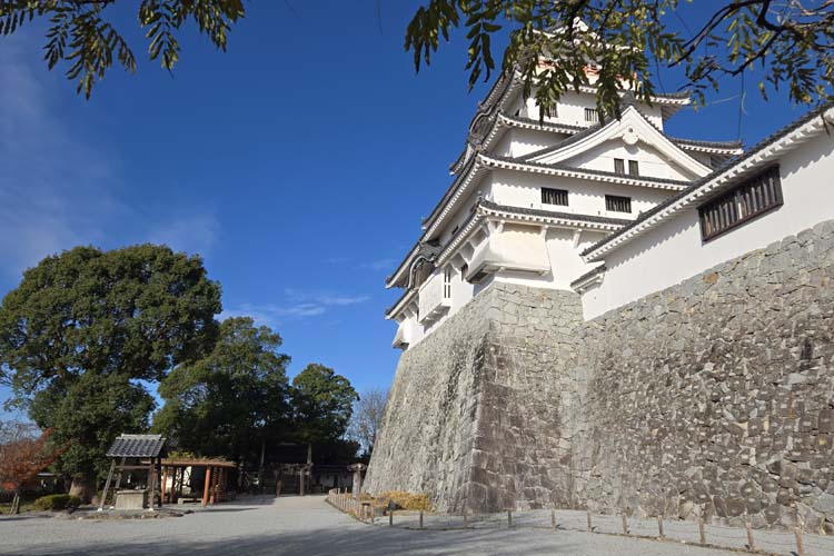 唐津城　本丸中段