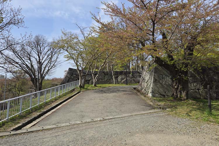盛岡城　二の丸入口