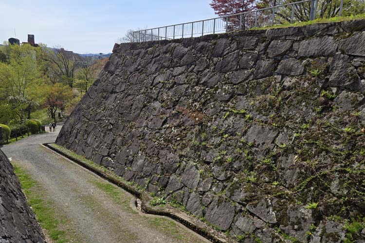 盛岡城　本丸空堀