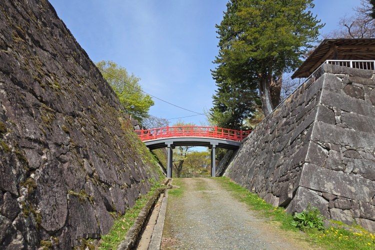盛岡城　廊下橋下空堀