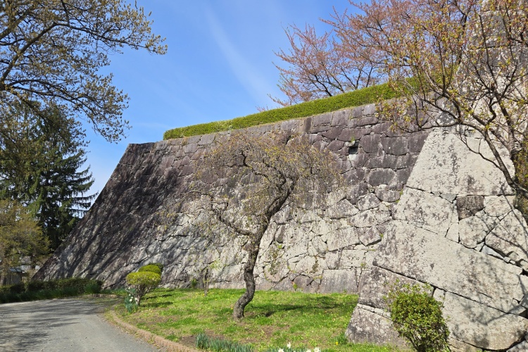 盛岡城　淡路丸石垣