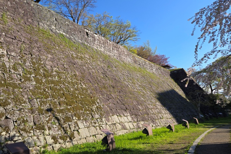 盛岡城　二の丸石垣