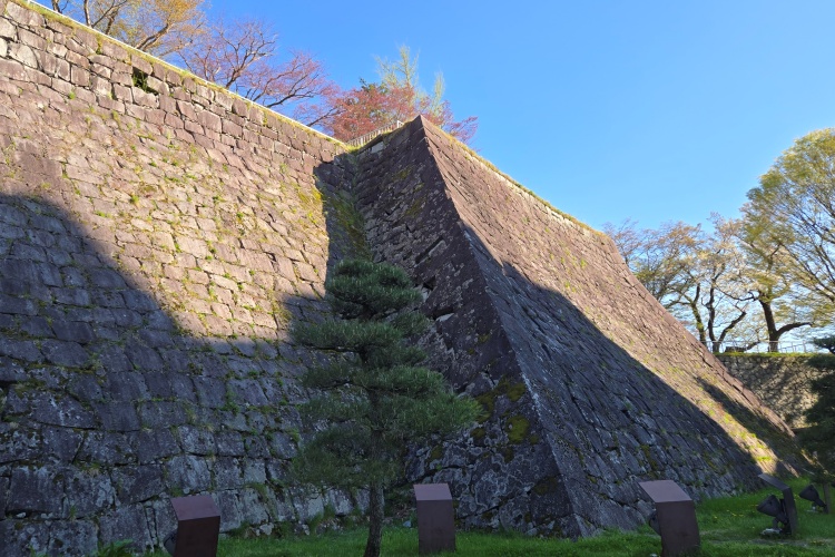 盛岡城　二の丸石垣