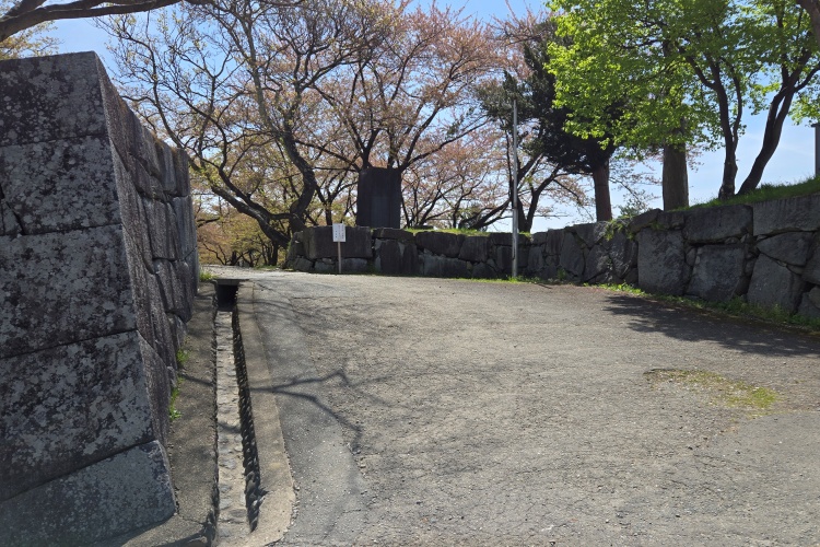 盛岡城　吹上御門跡